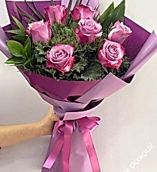 Pembe Gül 7 Adet