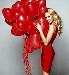 12 Ad. Kalp Uçan Balon